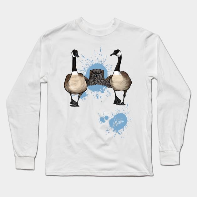 Goose Bumps Long Sleeve T-Shirt by LaFree